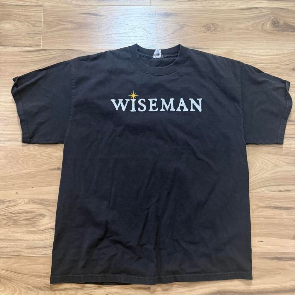 Vintage 00s Wiseman Jesus Bible graphic tee Size XL